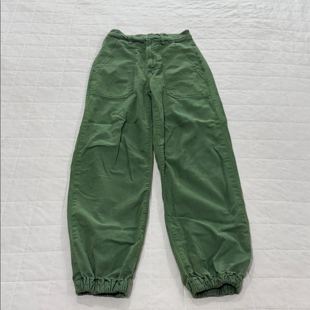 MOTHER The Wrapper Patch Springy Ankle Jeans